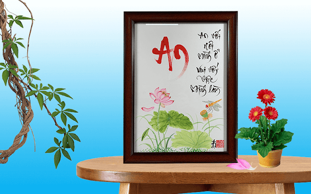 Ý nghĩa chữ An trong thư pháp