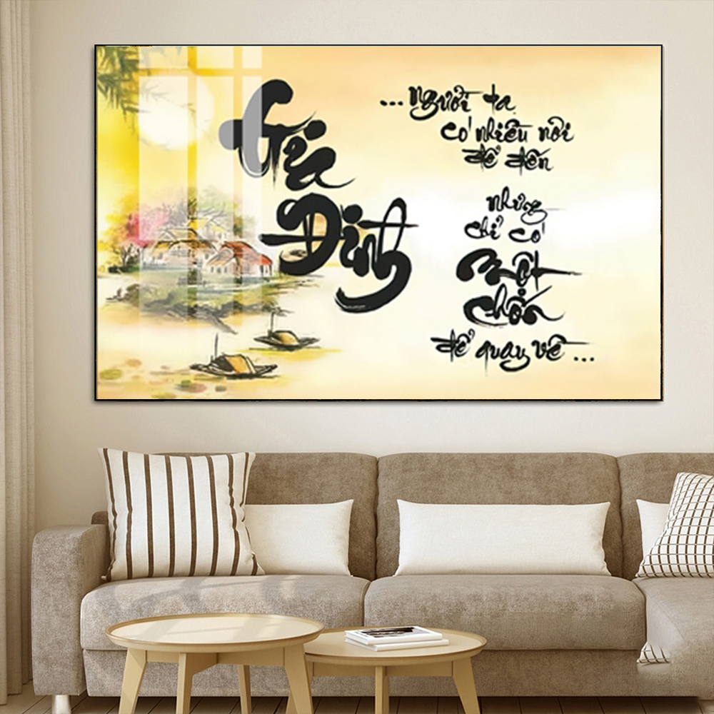 Ý nghĩa chữ Gia Đình trong thư pháp Việt